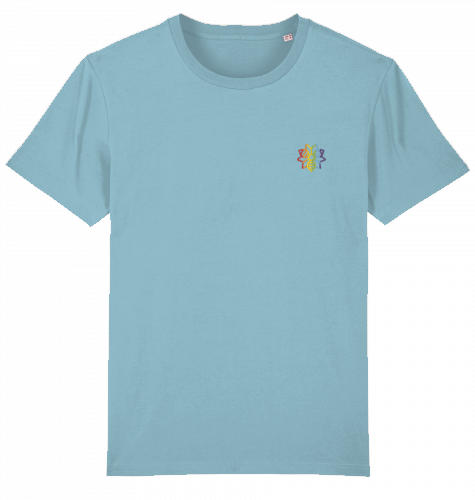 Unisex T-Shirt "Die drei Regenbogen-Bienen"