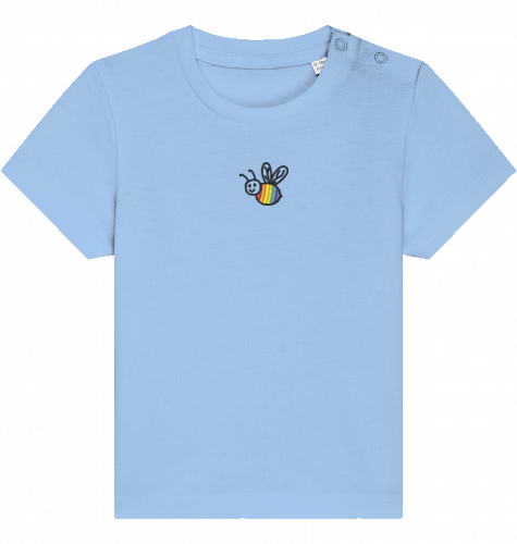 Baby T-Shirt "Regenbogenbiene"