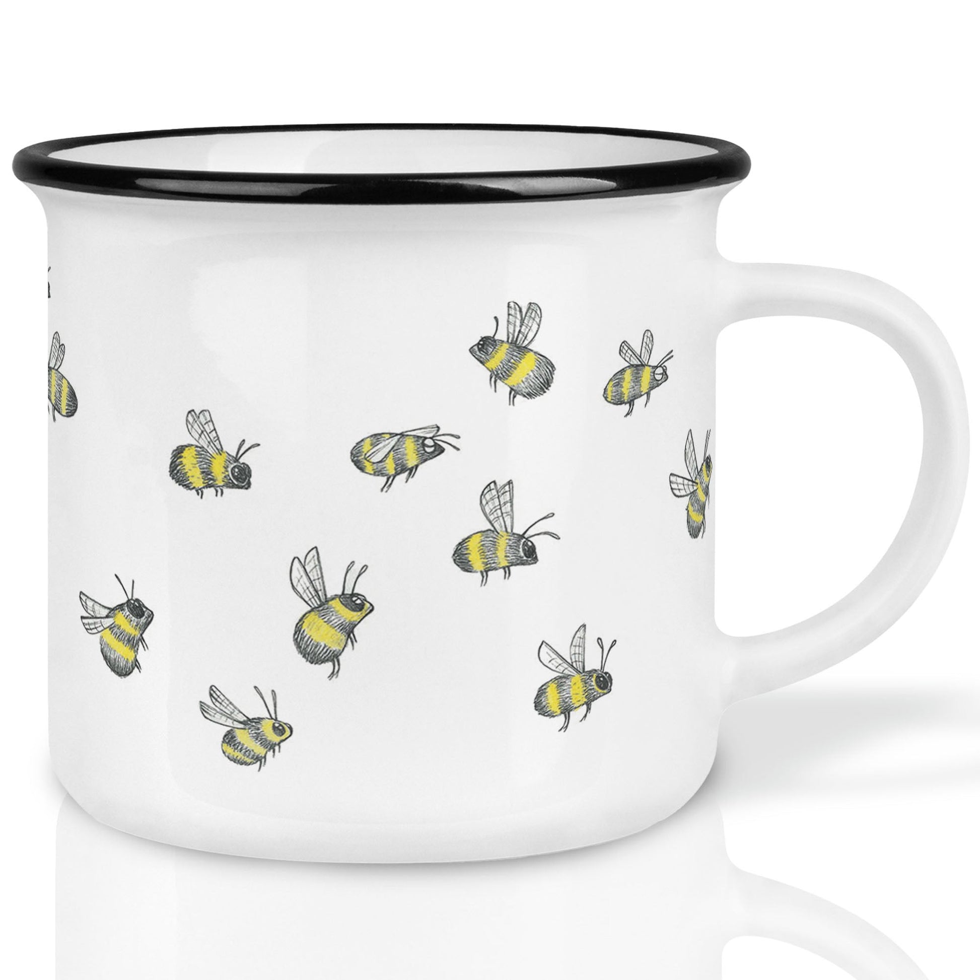 Keramiktasse Bienenschwarm von LIGARTI